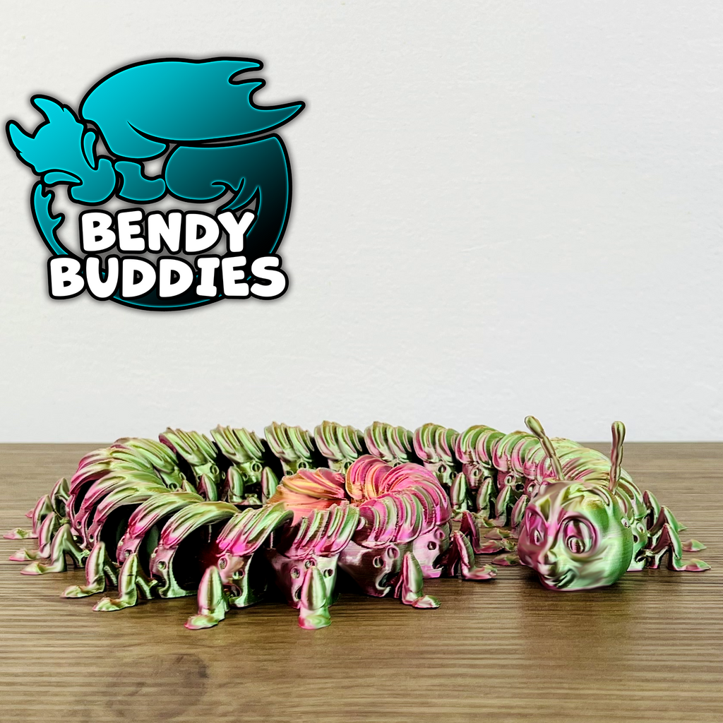 0008 - Bendy Buddies - Centipede
