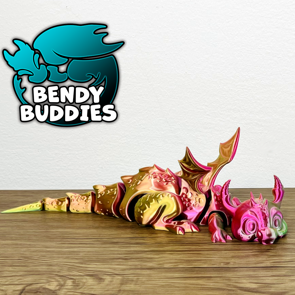 0010 - Bendy Buddies - Cute Dragon