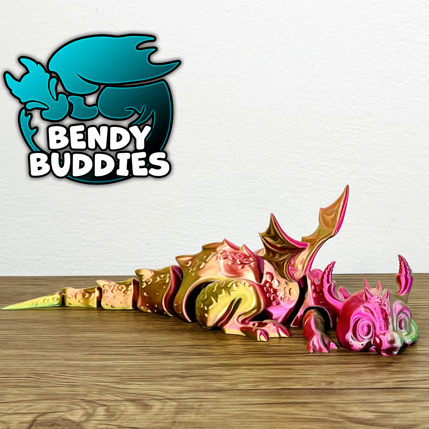 0010 - Bendy Buddies - Cute Dragon