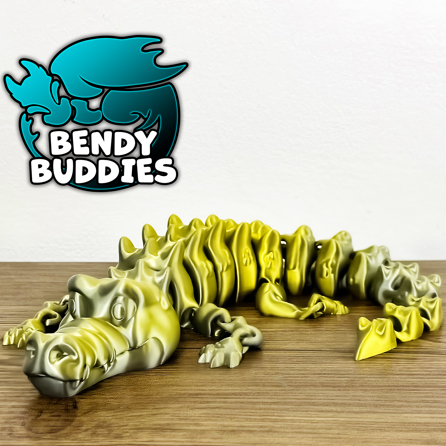 0021 - Bendy Buddies - Crocodile Crocmo