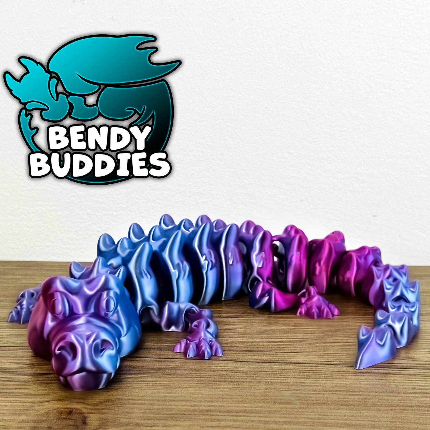 0021 - Bendy Buddies - Crocodile Crocmo