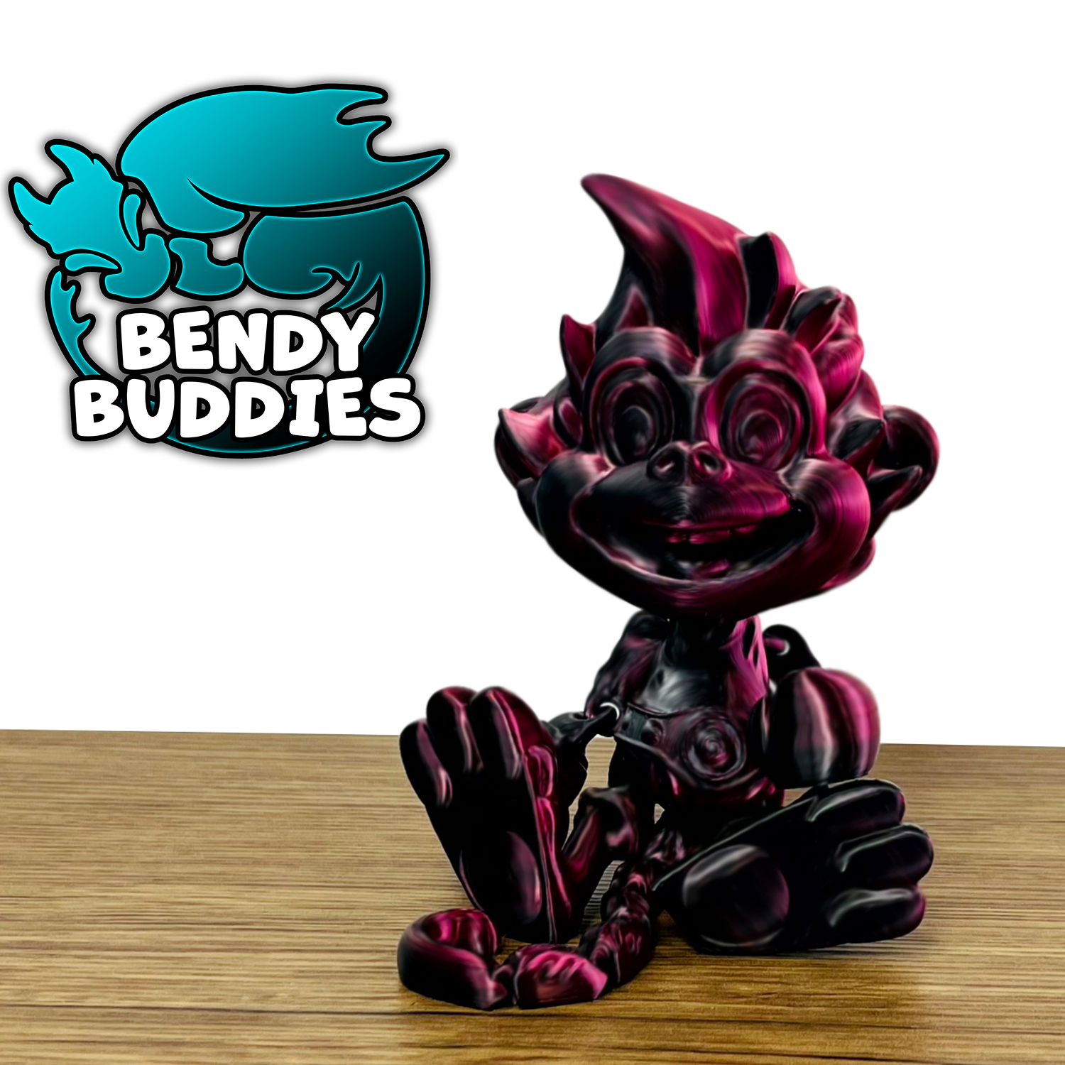 0023 - Bendy Buddies - Monkey Puck Boxer