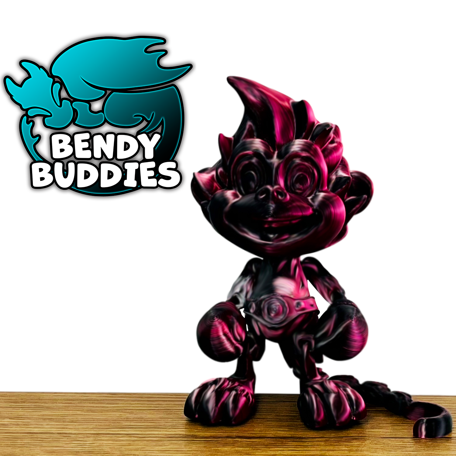 0023 - Bendy Buddies - Monkey Puck Boxer