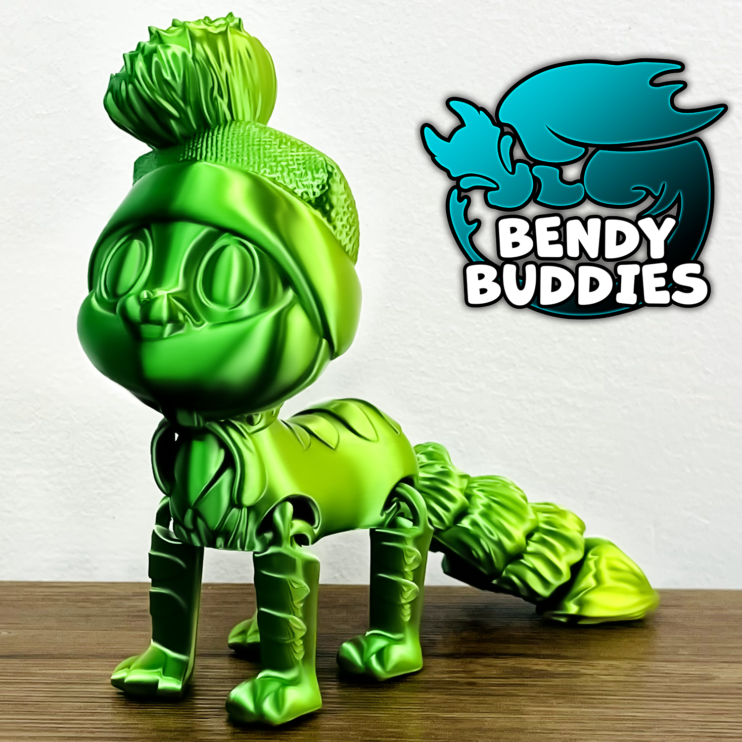 0026 - Bendy Buddies - Catsi Kitten (Hat)