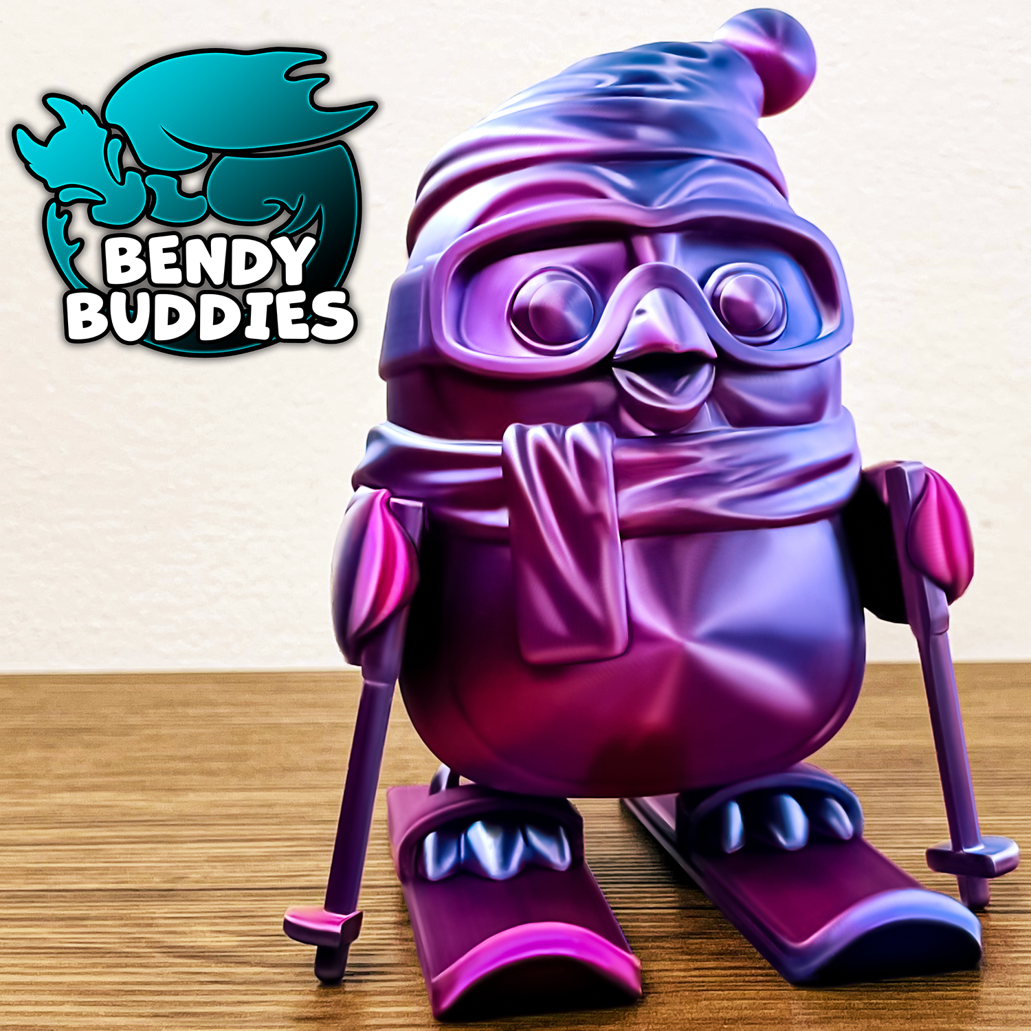 0029 - Bendy Buddies - Pengs the Ski-Penguin