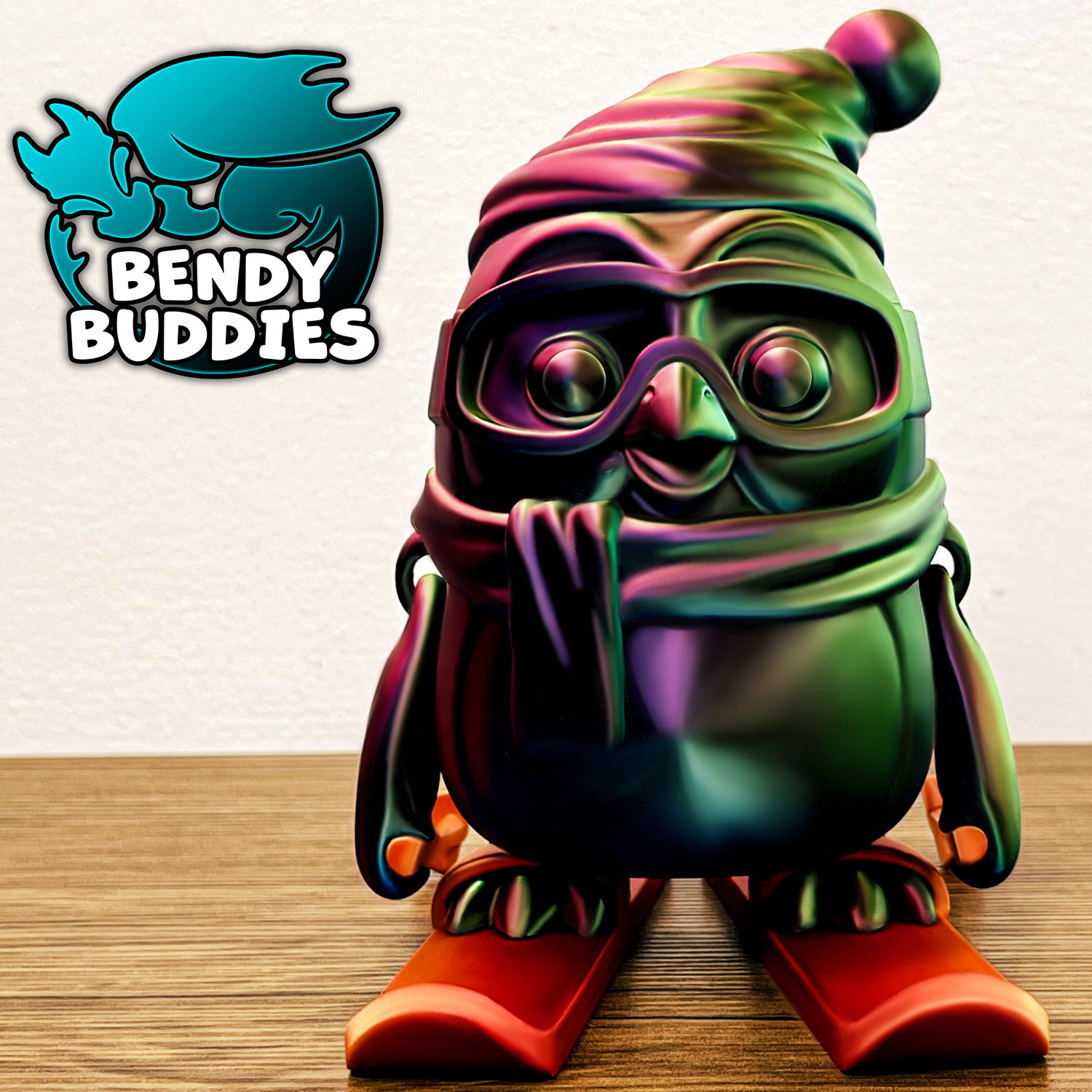 0029 - Bendy Buddies - Pengs the Ski-Penguin