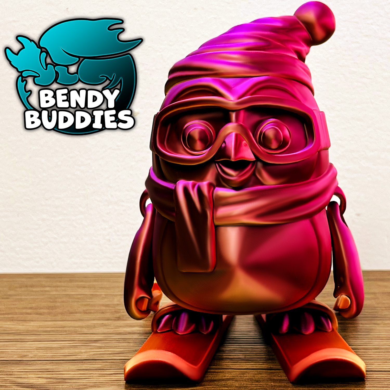 0029 - Bendy Buddies - Pengs the Ski-Penguin