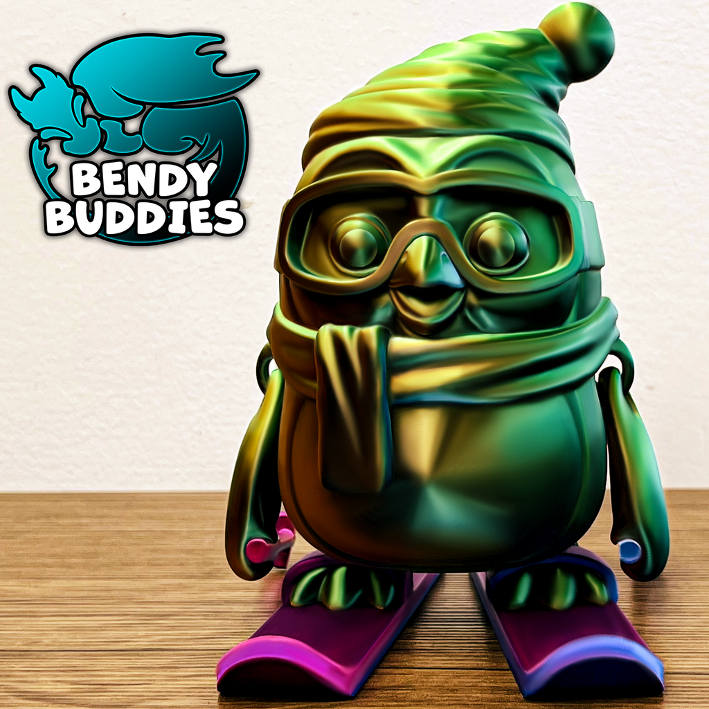 0029 - Bendy Buddies - Pengs the Ski-Penguin