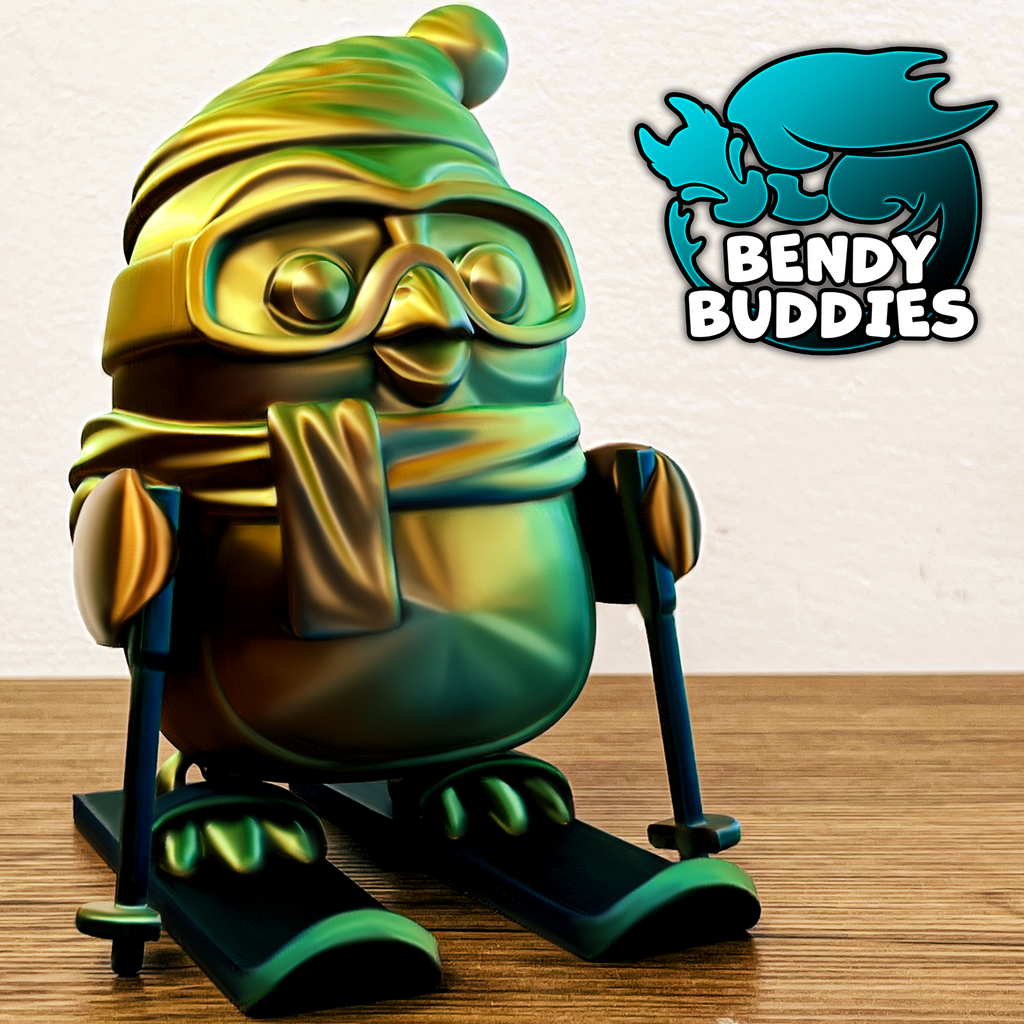 0029 - Bendy Buddies - Pengs the Ski-Penguin
