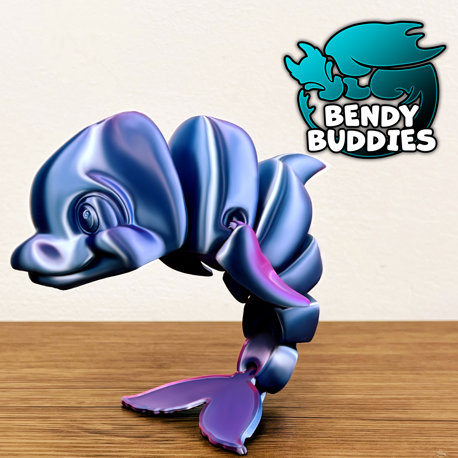 0031 - Bendy Buddies - Dolpcon the Dolphin