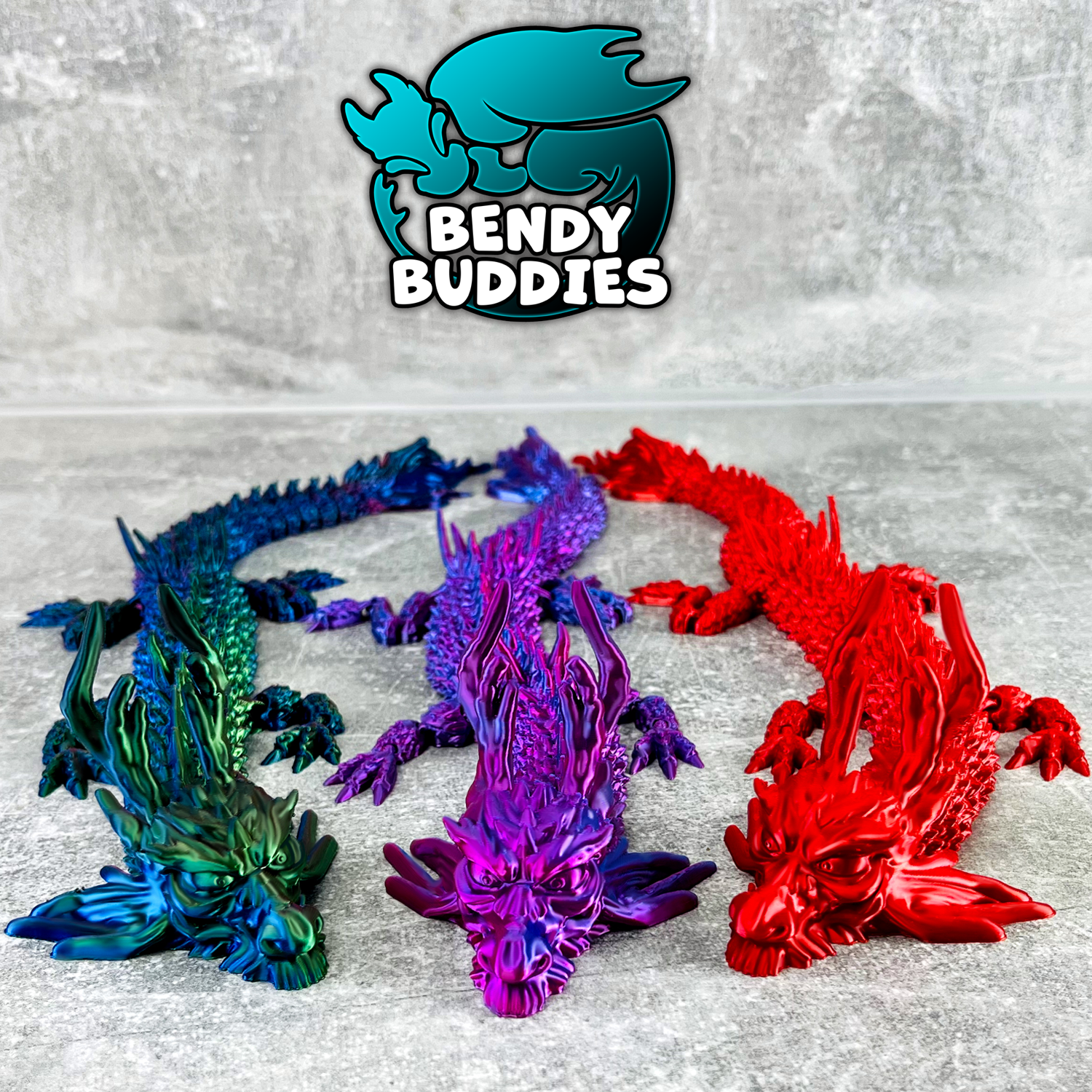 0052 - Bendy Buddies - East Dragon Ryuu