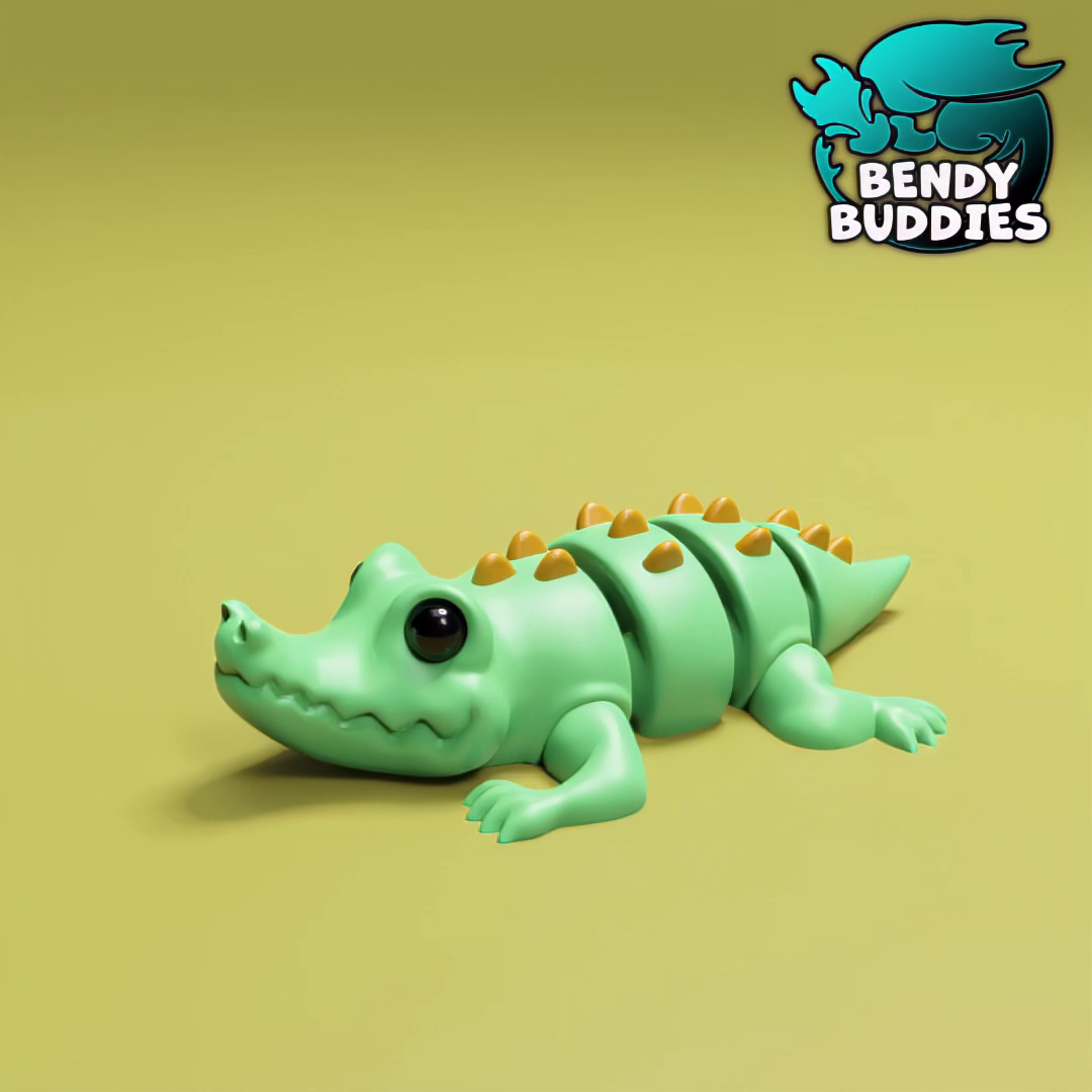 0054 - Bendy Buddies - Crocodile Crocsi
