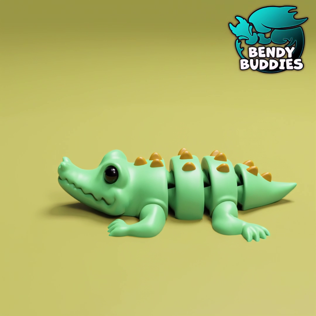 0054 - Bendy Buddies - Crocodile Crocsi