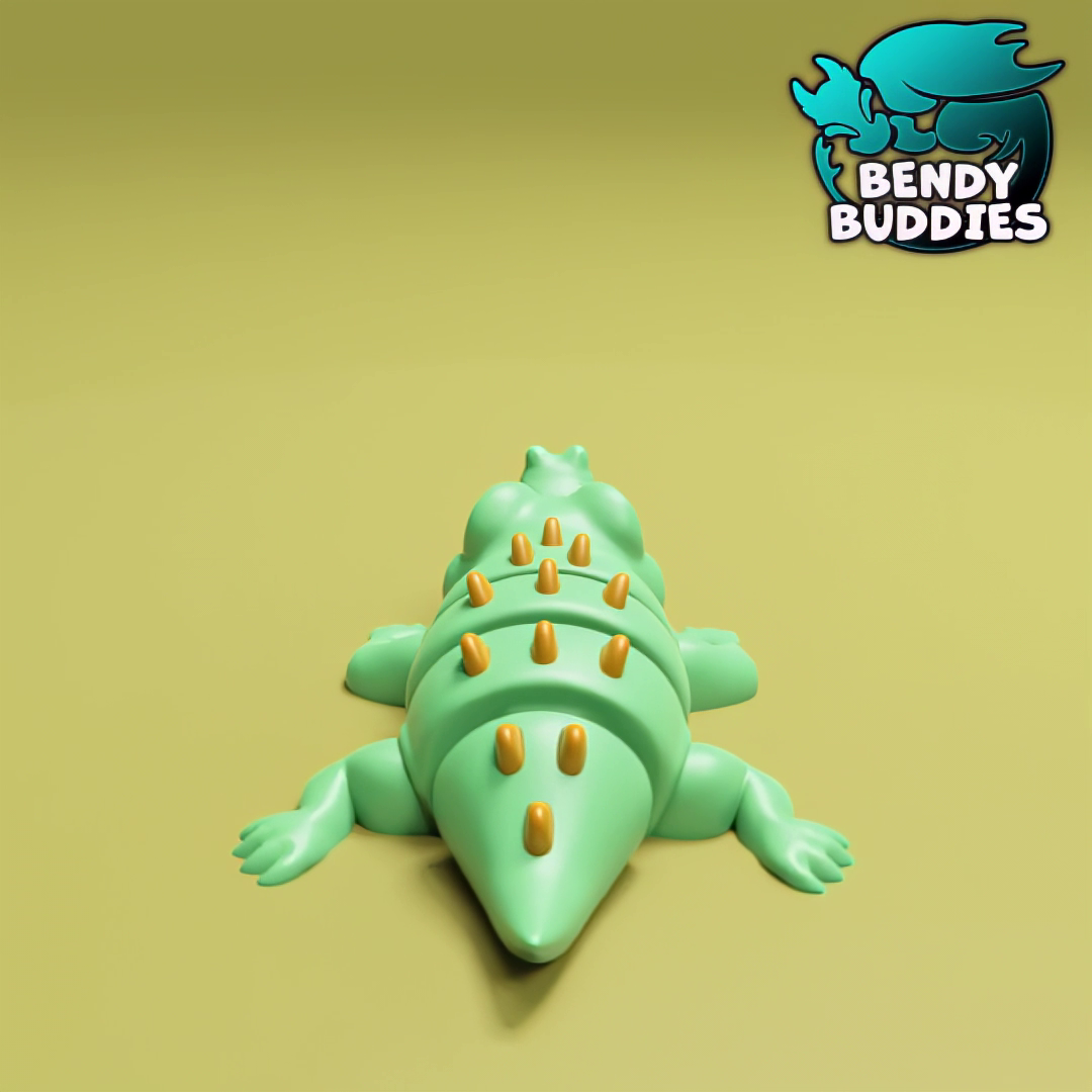 0054 - Bendy Buddies - Crocodile Crocsi