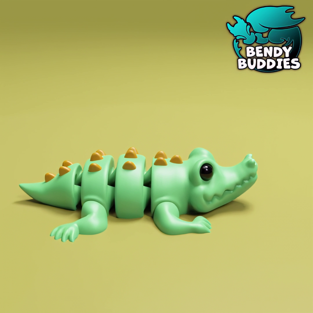 0054 - Bendy Buddies - Crocodile Crocsi