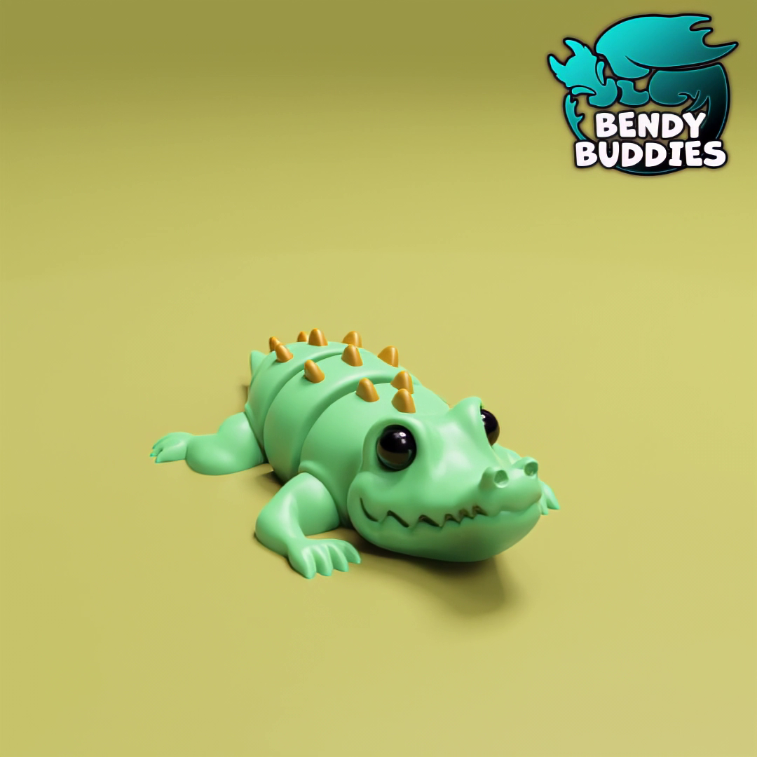 0054 - Bendy Buddies - Crocodile Crocsi