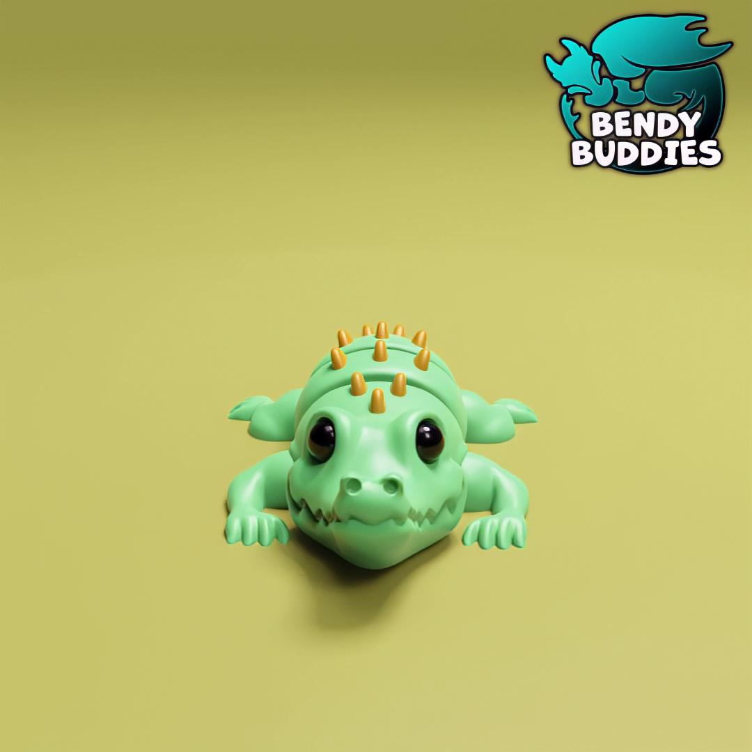 0054 - Bendy Buddies - Crocodile Crocsi