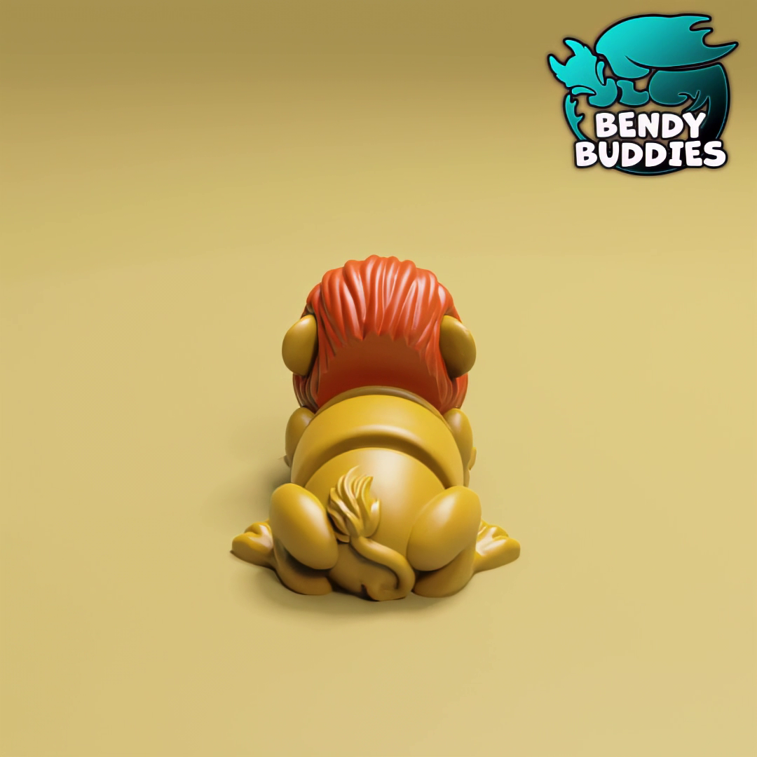 0055 - Bendy Buddies - Milo the Cute Lion
