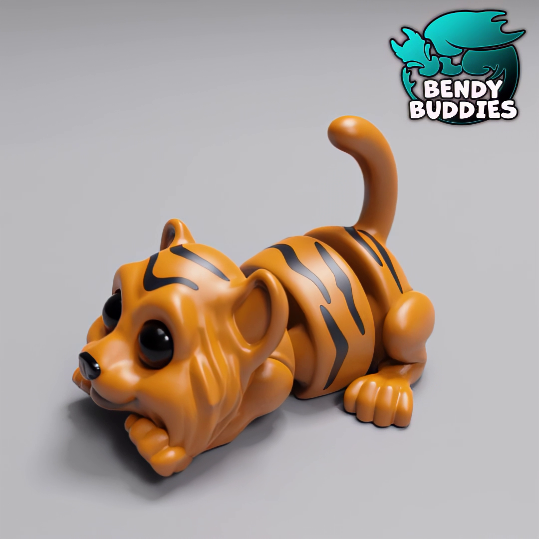 0056 - Bendy Buddies - Tigerpaw the Tiger