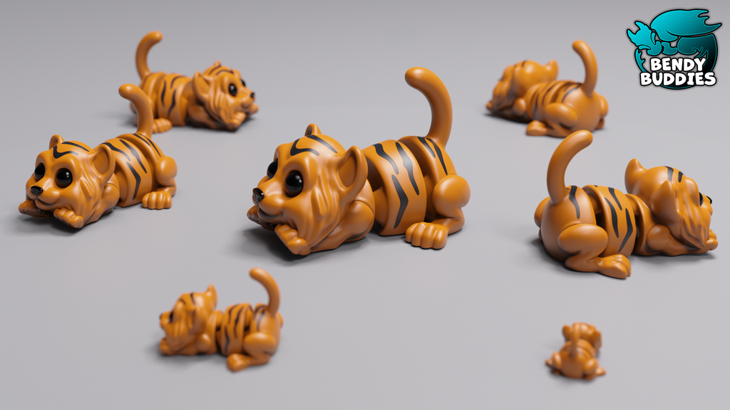 0056 - Bendy Buddies - Tigerpaw the Tiger