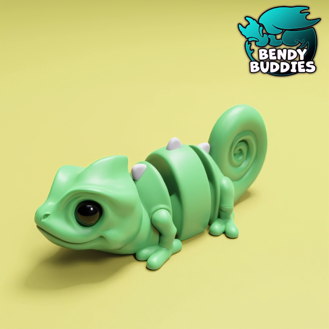 0058 - Bendy Buddies - Chameleon Ziggy