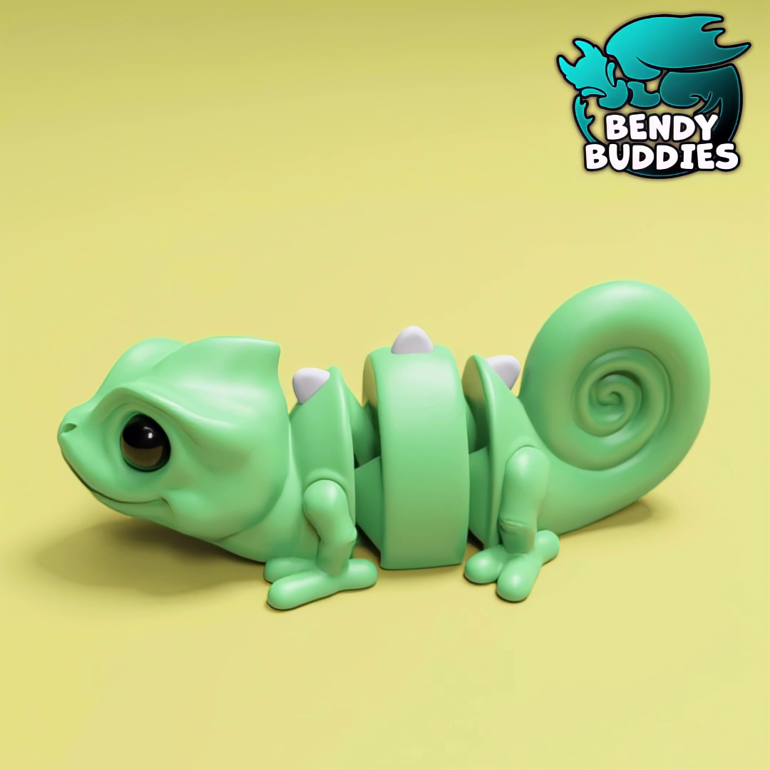 0058 - Bendy Buddies - Chameleon Ziggy