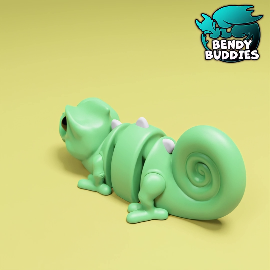0058 - Bendy Buddies - Chameleon Ziggy