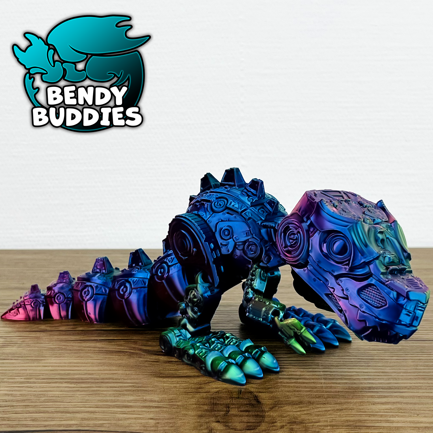 0059 - Bendy Buddies - Rexatron Mecha T-Rex