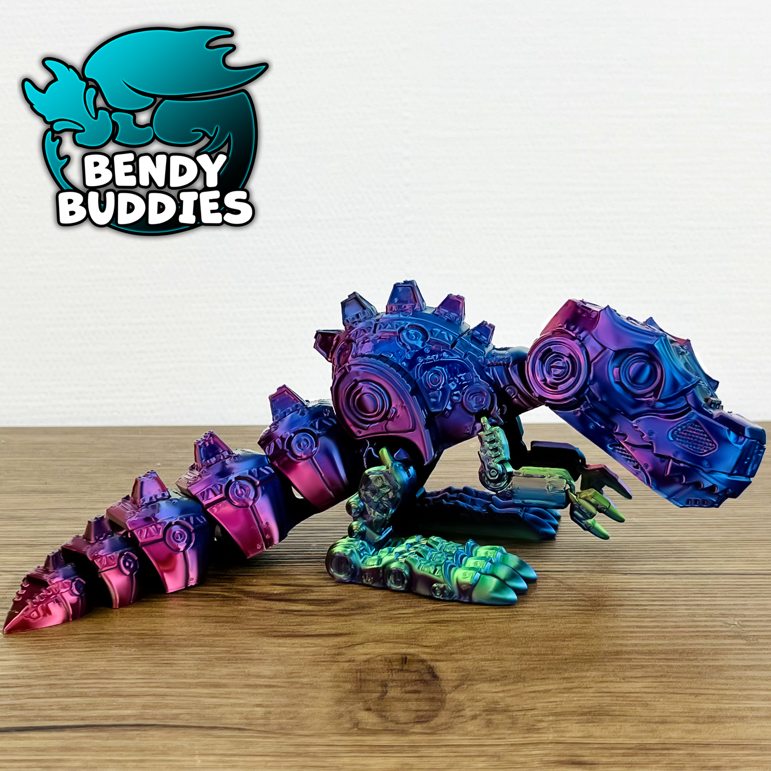 0059 - Bendy Buddies - Rexatron Mecha T-Rex
