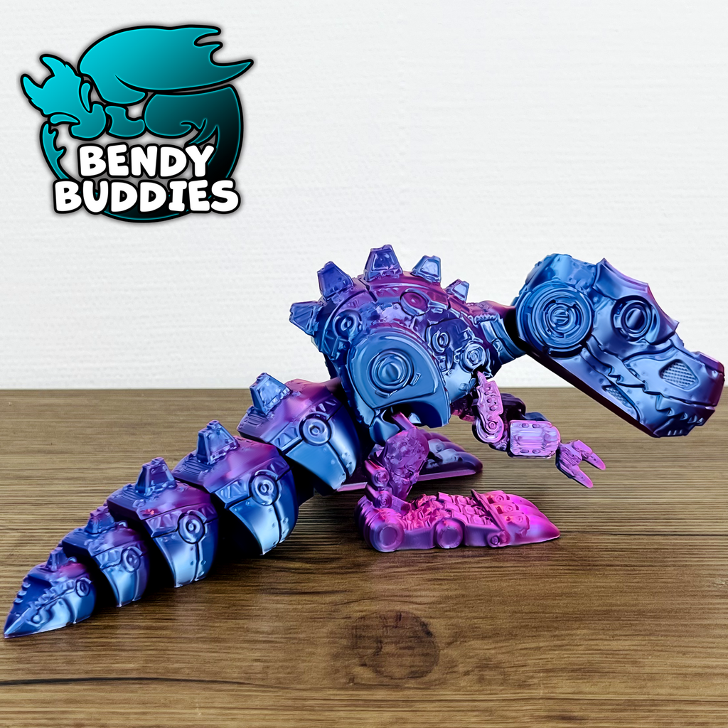 0059 - Bendy Buddies - Rexatron Mecha T-Rex