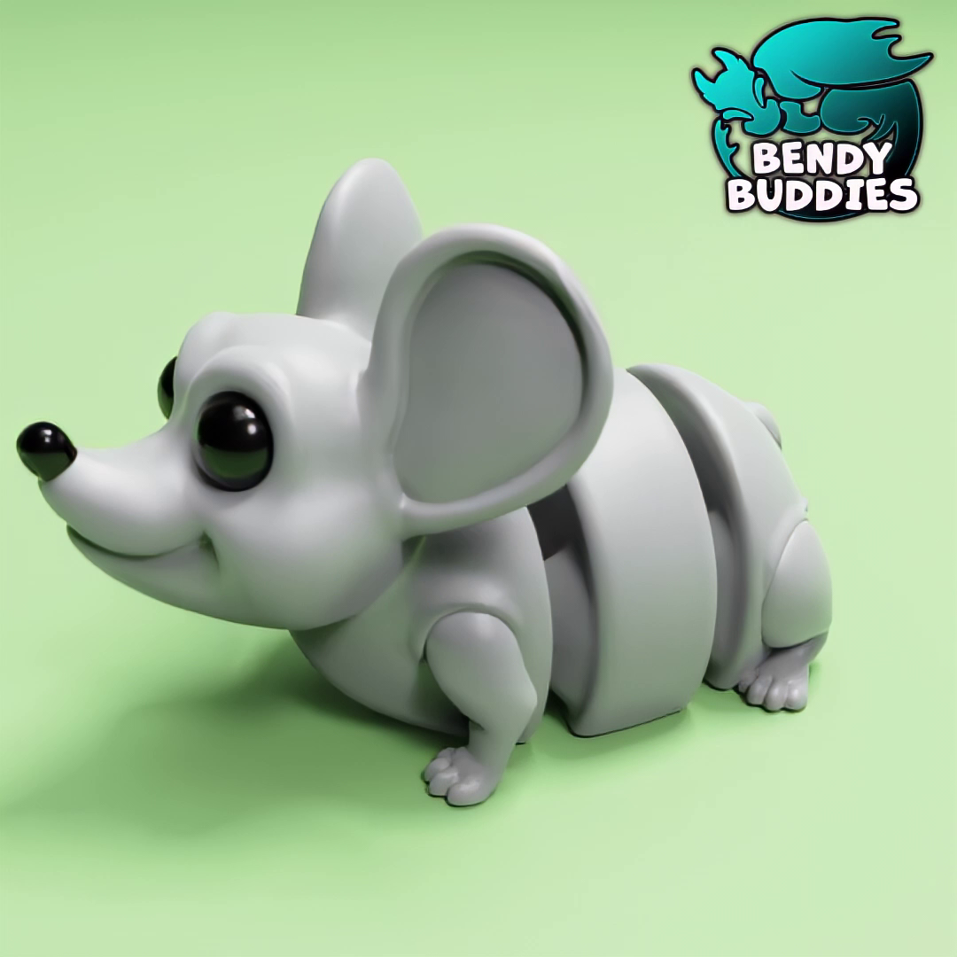 0060 - Bendy Buddies - Mitsy Mouse