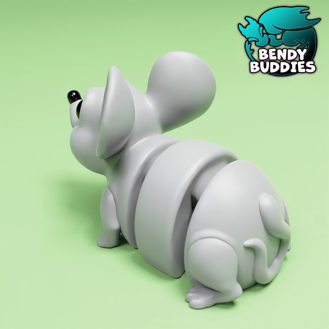 0060 - Bendy Buddies - Mitsy Mouse