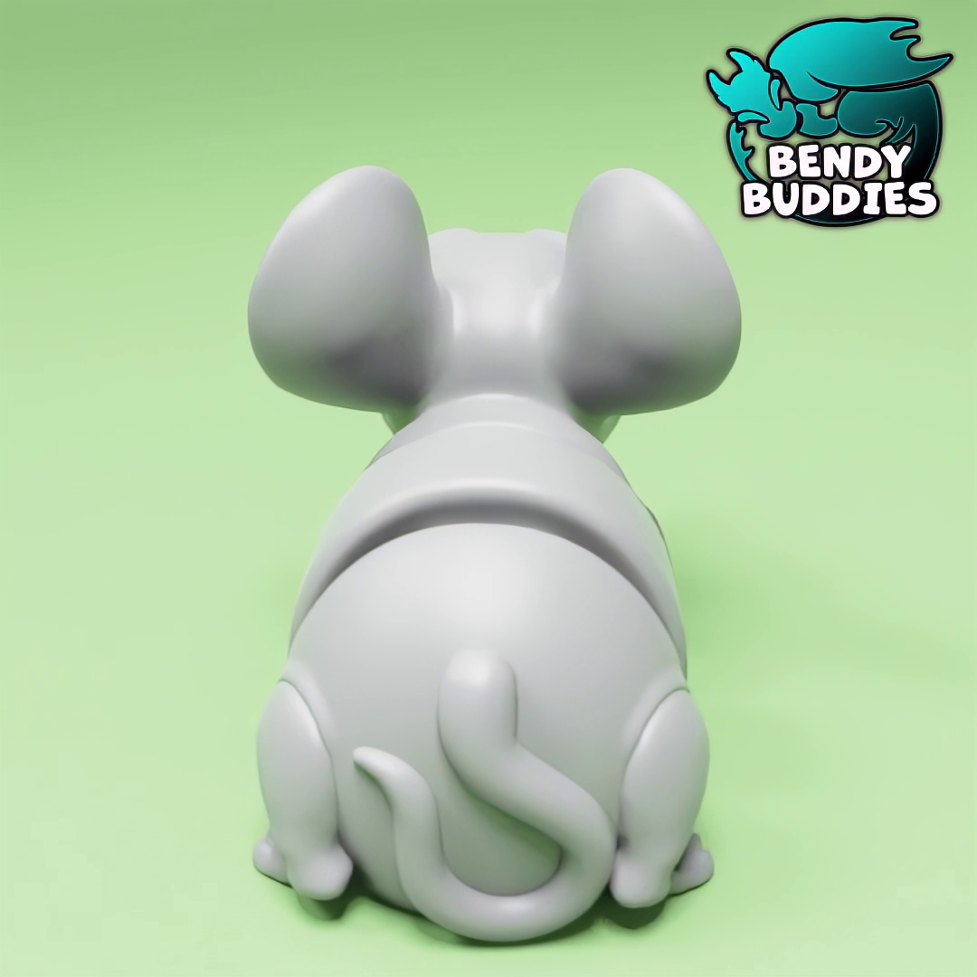0060 - Bendy Buddies - Mitsy Mouse