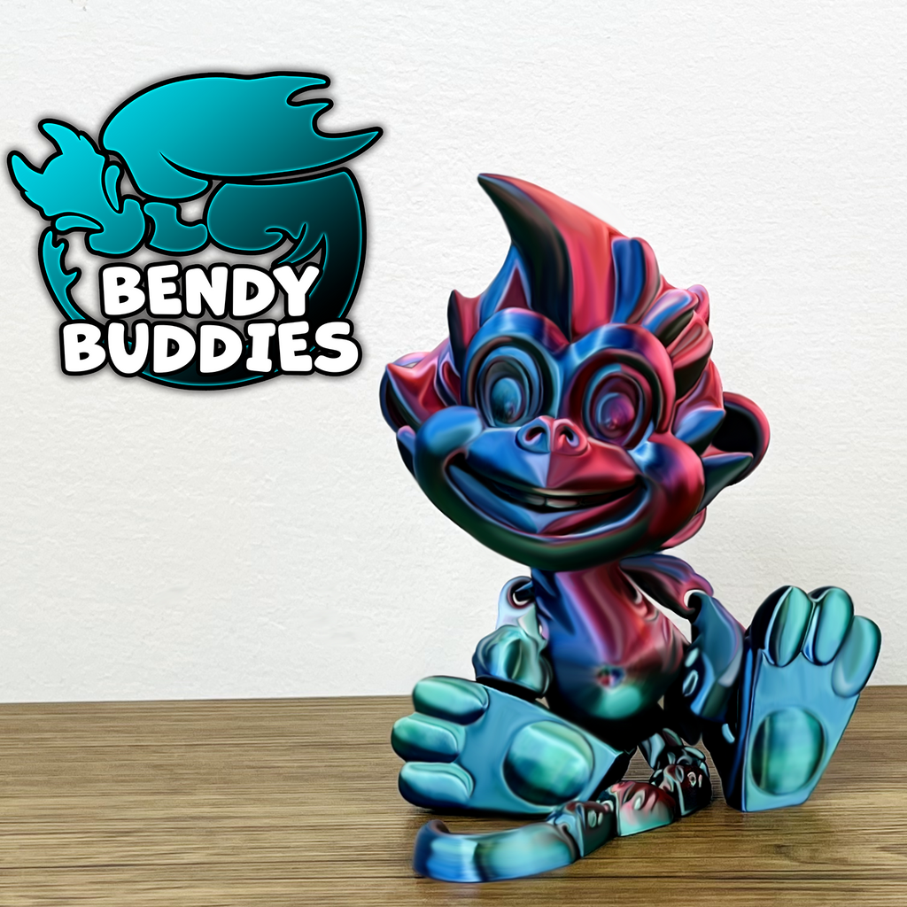 0012 - Bendy Buddies - Monkey Puck