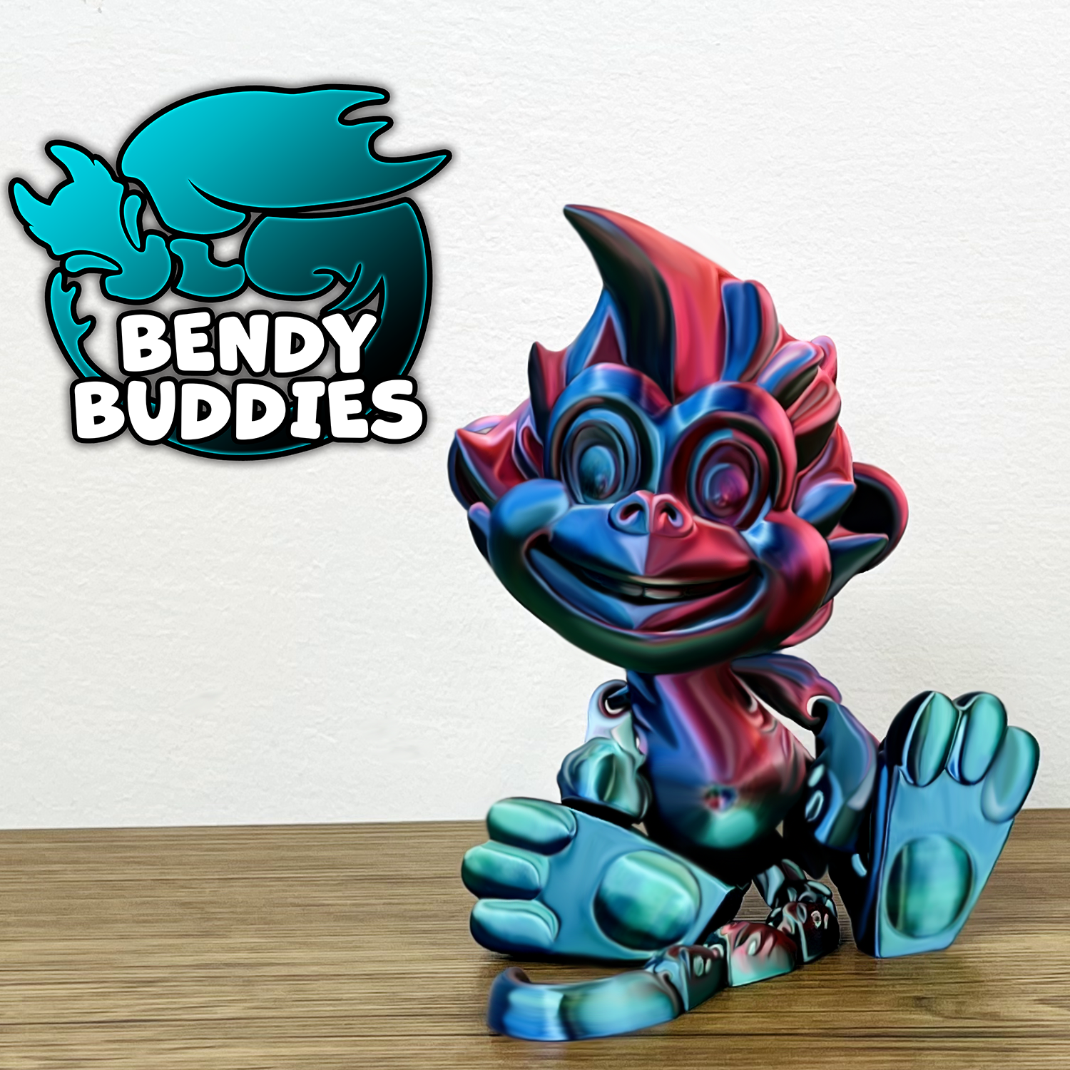 0012 - Bendy Buddies - Monkey Puck