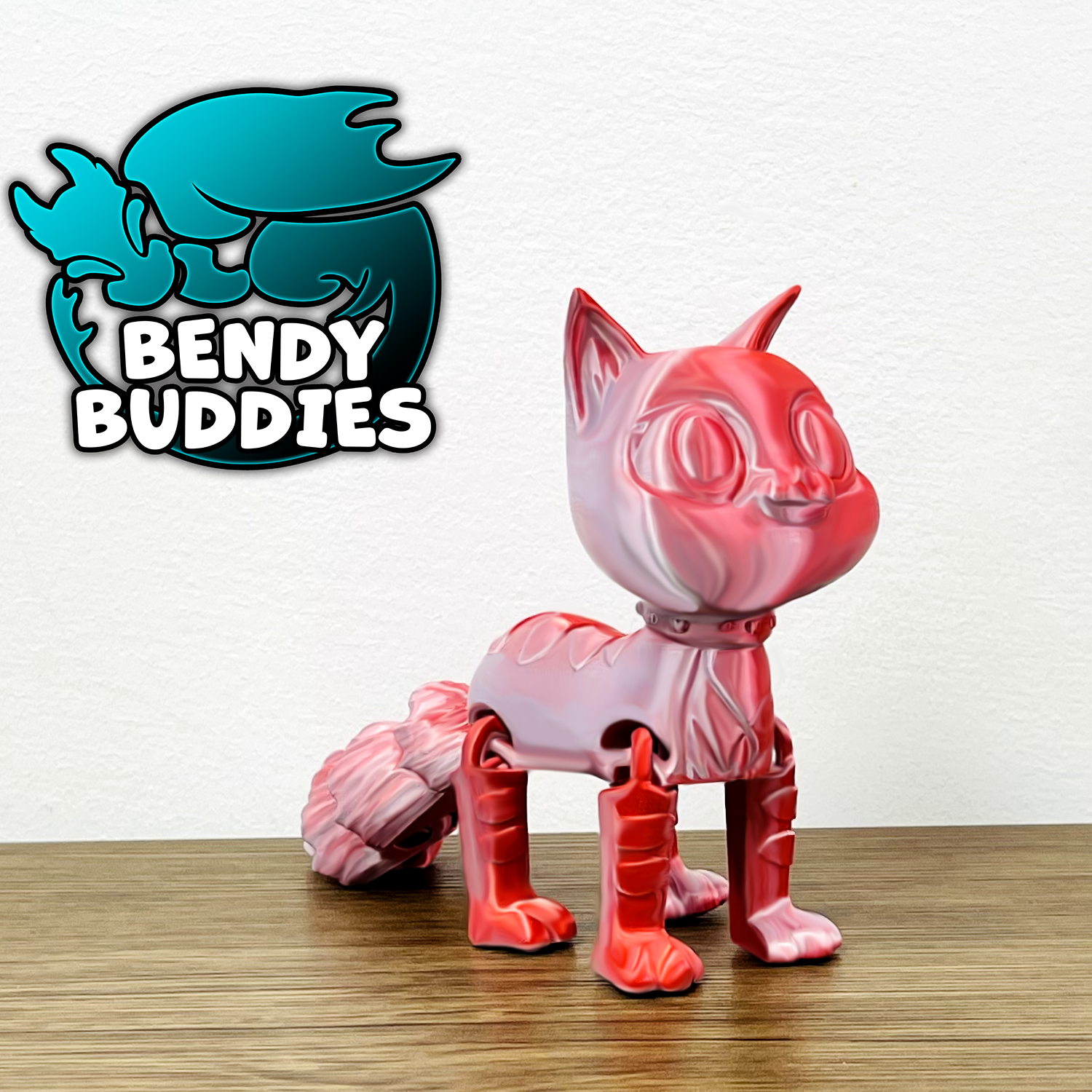 0013B - Bendy Buddies - Caty Kitten