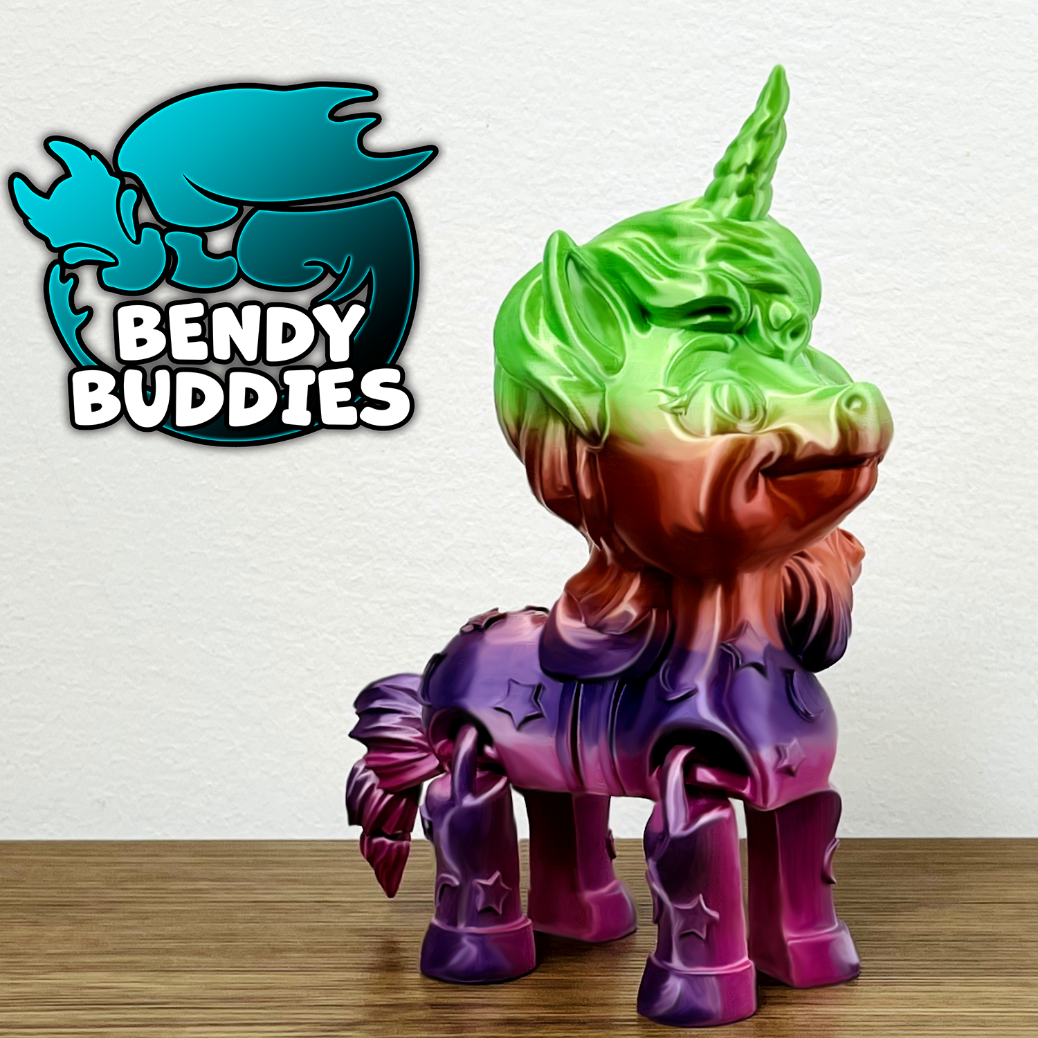 0009 - Bendy Buddies - Cute Unicorn