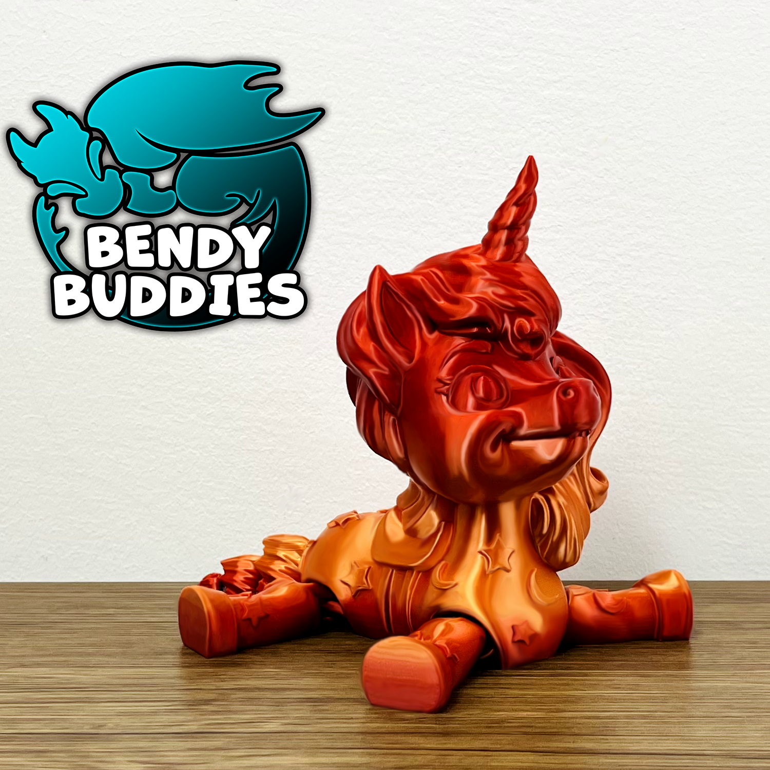 0009 - Bendy Buddies - Cute Unicorn