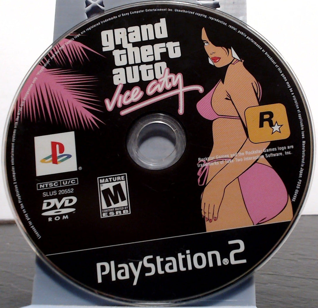 Grand Theft Auto: Vice City (Sony PlayStation 2, 2002)