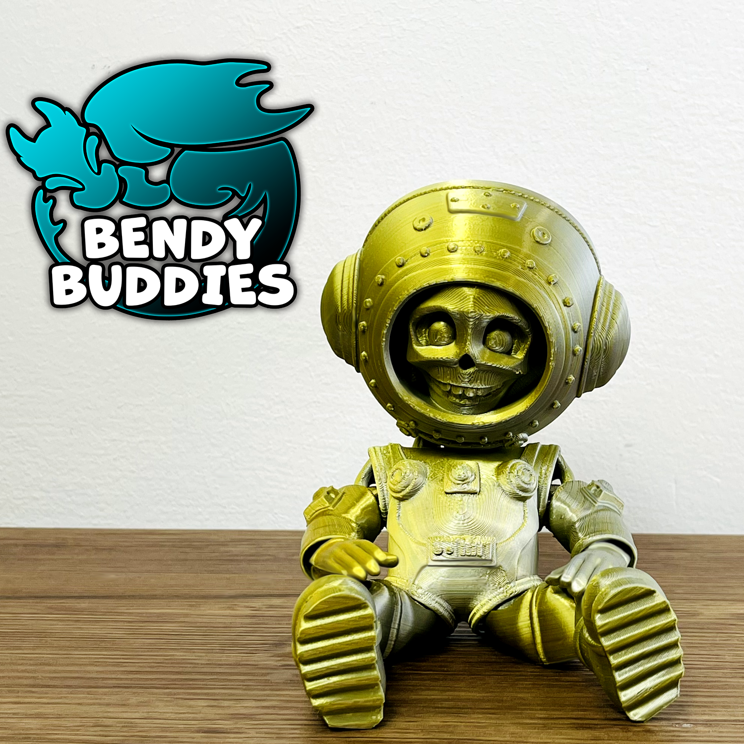 0017 - Bendy Buddies - Astronaut Skelenaut