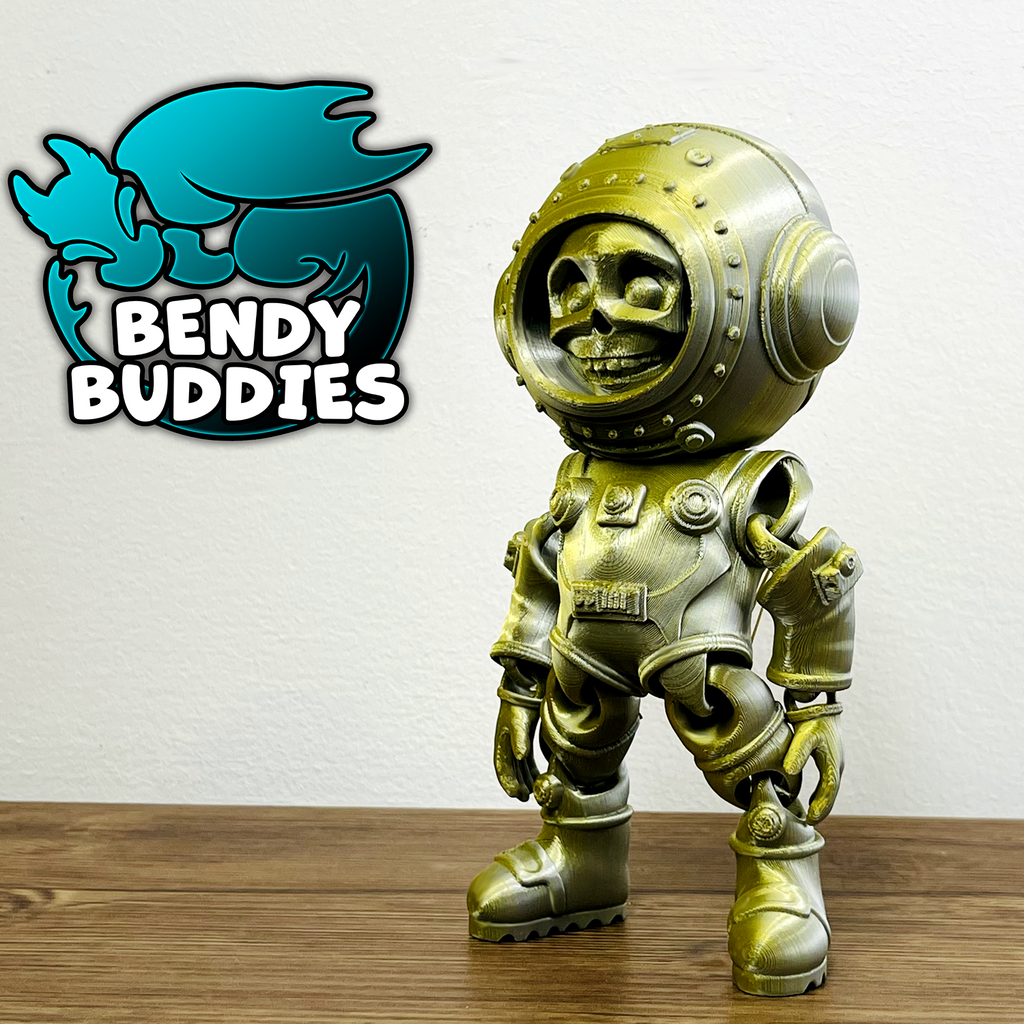 0017 - Bendy Buddies - Astronaut Skelenaut