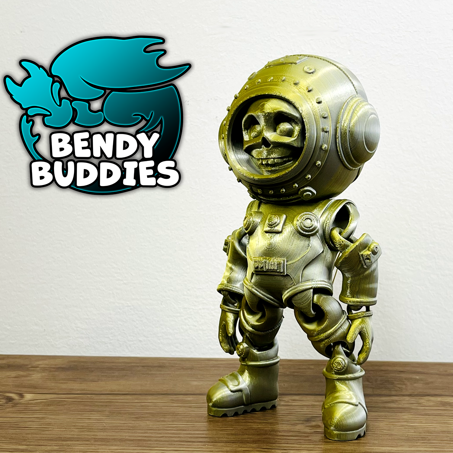 0017 - Bendy Buddies - Astronaut Skelenaut