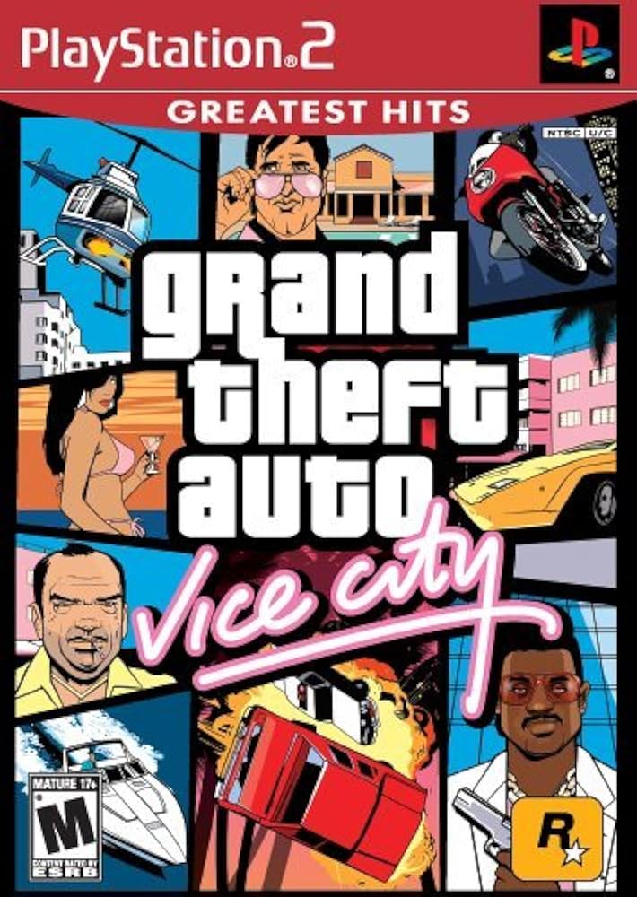 Grand Theft Auto: Vice City (Sony PlayStation 2, 2002)