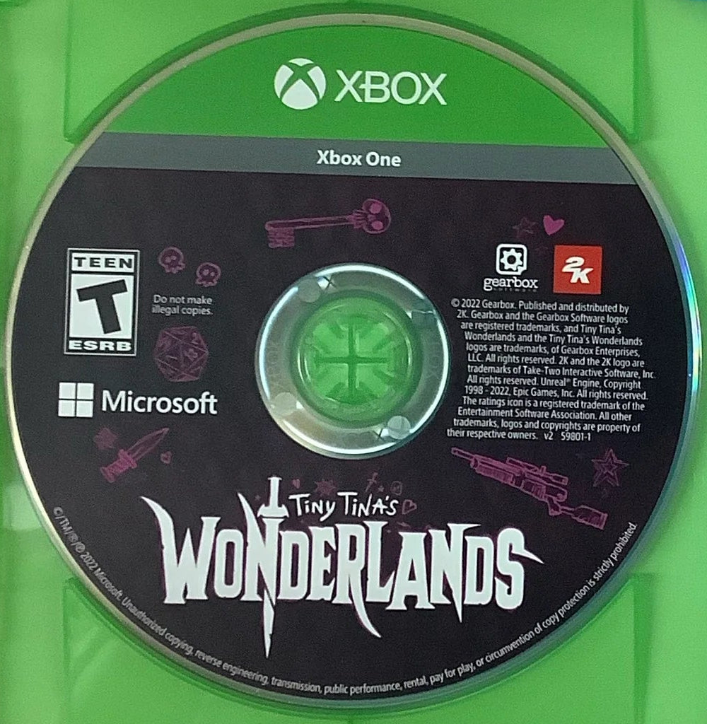 Tiny Tina's Wonderlands (Microsoft Xbox One, 2022)