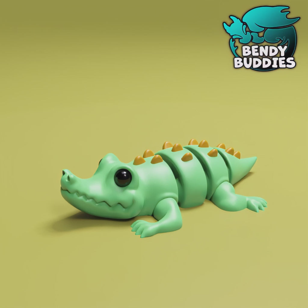 0054 - Bendy Buddies - Crocodile Crocsi