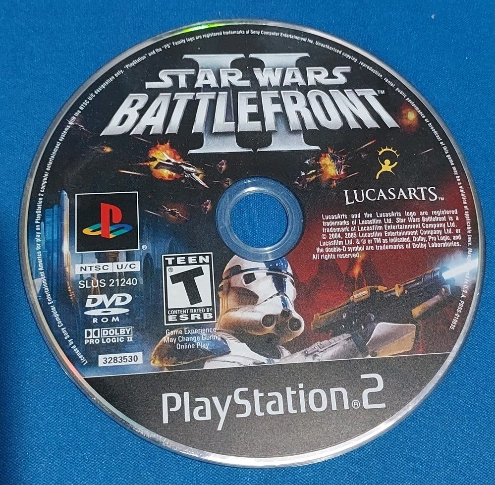 Star Wars: Battlefront 2 (Sony PlayStation 2, 2005)