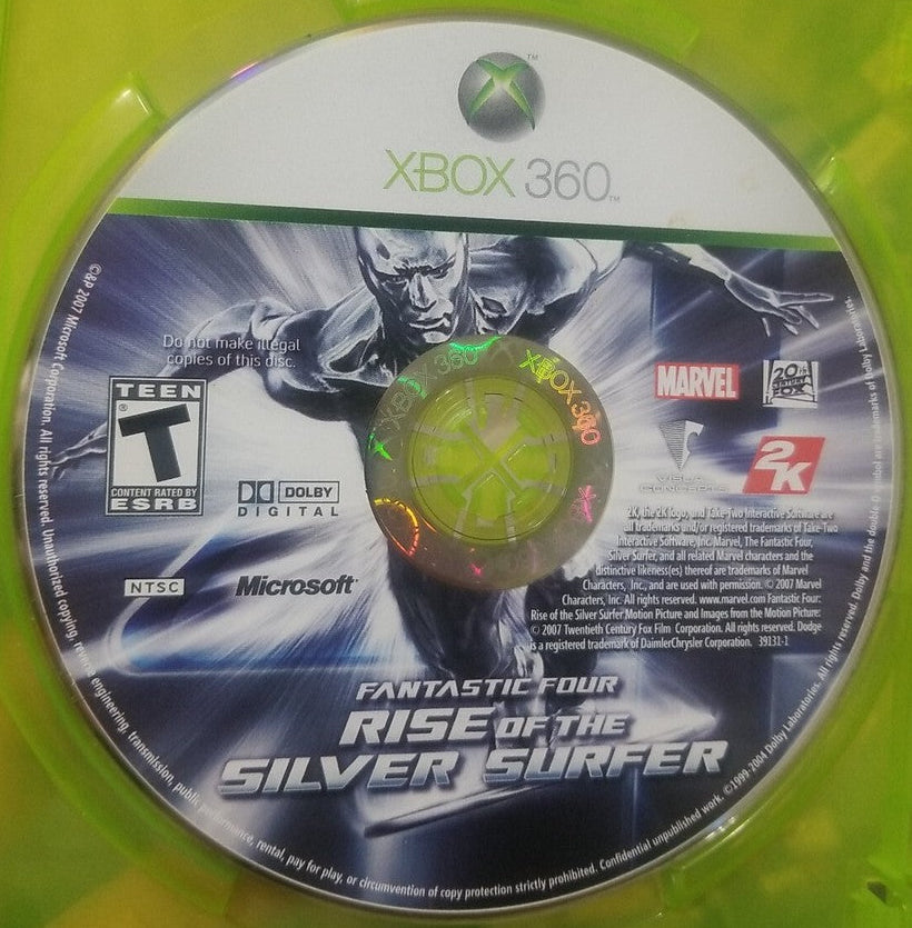 Fantastic Four: Rise of the Silver Surfer (Xbox 360, 2007)
