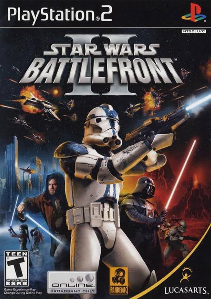 Star Wars: Battlefront 2 (Sony PlayStation 2, 2005)